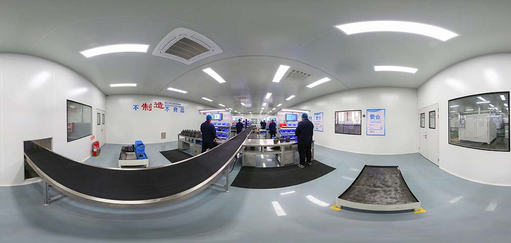 Vista panorâmica de 360° da fábrica Boxinhuasheng Hydraulic